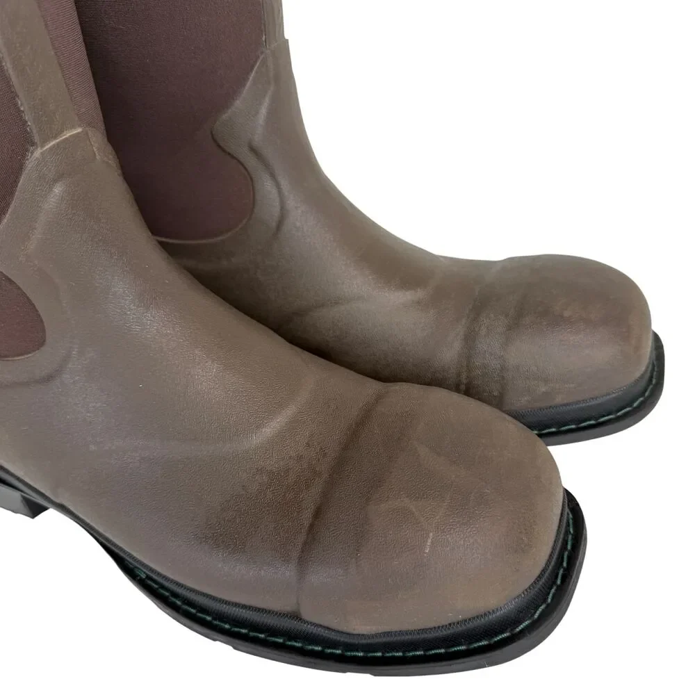 Muck Boot Company Men's Chore Western Alloy Toe Work Brown Boot MCHWM91 Size 11M